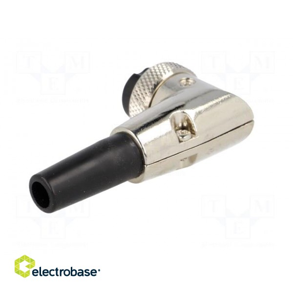 Plug | microphone | female | PIN: 8 | with strain relief | for cable image 6
