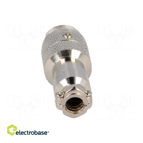 Plug | microphone | male | PIN: 3 | for cable | straight фото 5