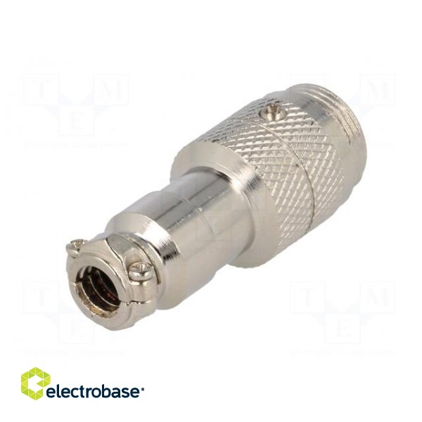 Plug | microphone | male | PIN: 3 | for cable | straight image 6