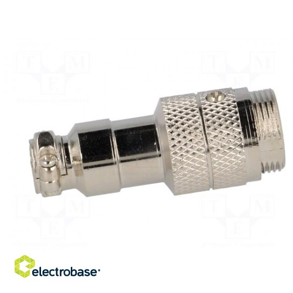 Plug | microphone | male | PIN: 3 | for cable | straight фото 7