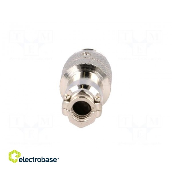 Plug | microphone | male | PIN: 4 | for cable | straight image 5