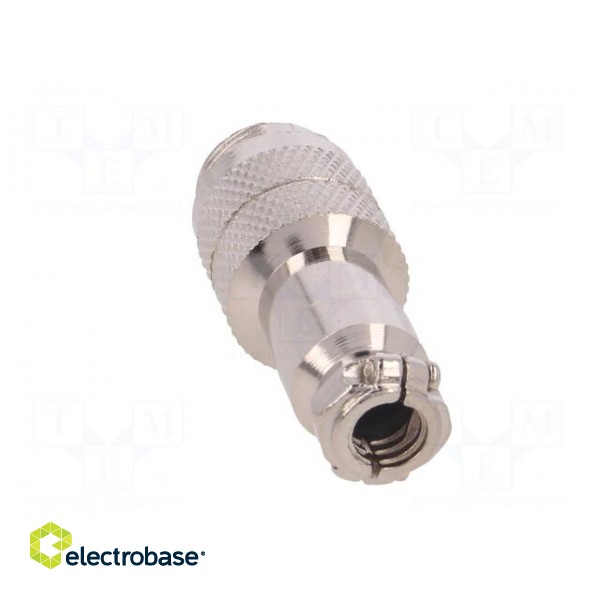Plug | microphone | male | PIN: 8 | for cable | straight image 5