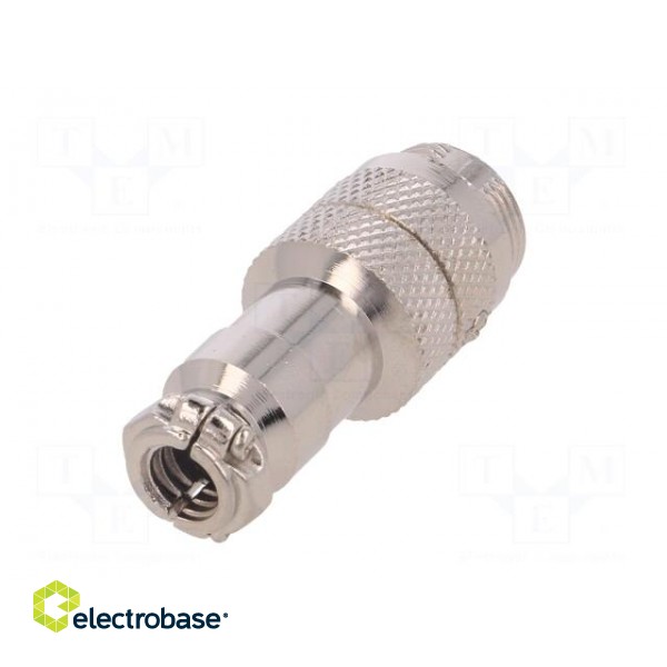 Plug | microphone | male | PIN: 8 | for cable | straight image 6