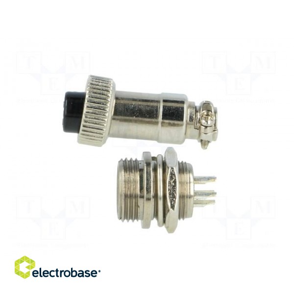 Socket,plug | microphone MINI | male,female | PIN: 5 | MINI | soldering image 3