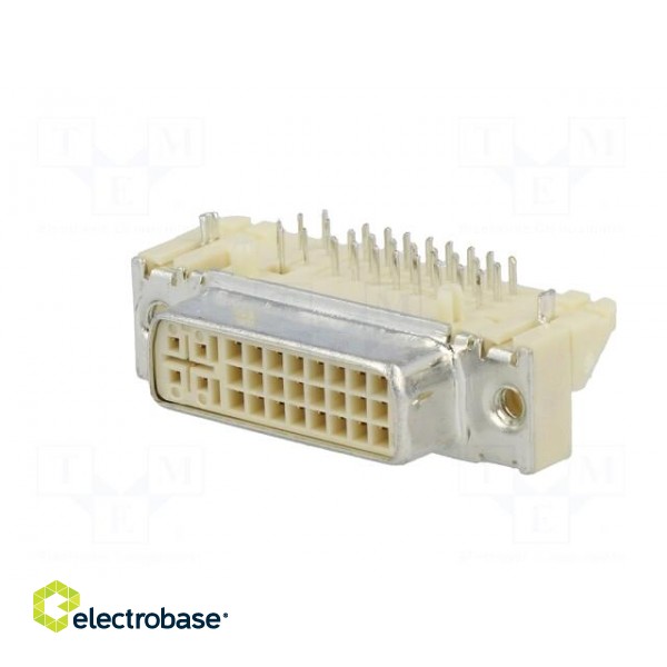 Connector: DVI-I | socket | MicroCross DVI | PIN: 29 | gold-plated фото 2