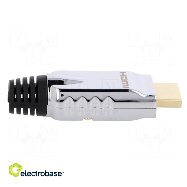 Connector: HDMI | plug | male | gold-plated | for cable | straight фото 7