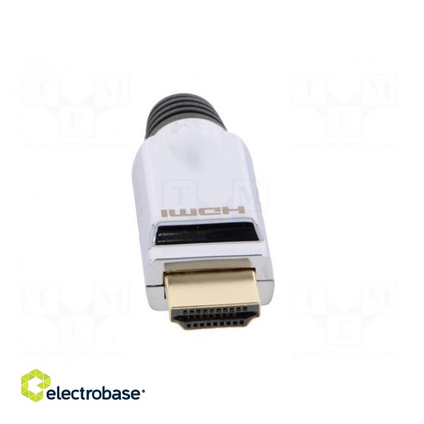 Connector: HDMI | plug | male | gold-plated | for cable | straight фото 9