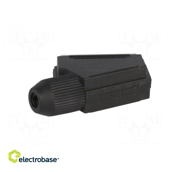 Connector: SCART | plug | male | for cable | angled image 5