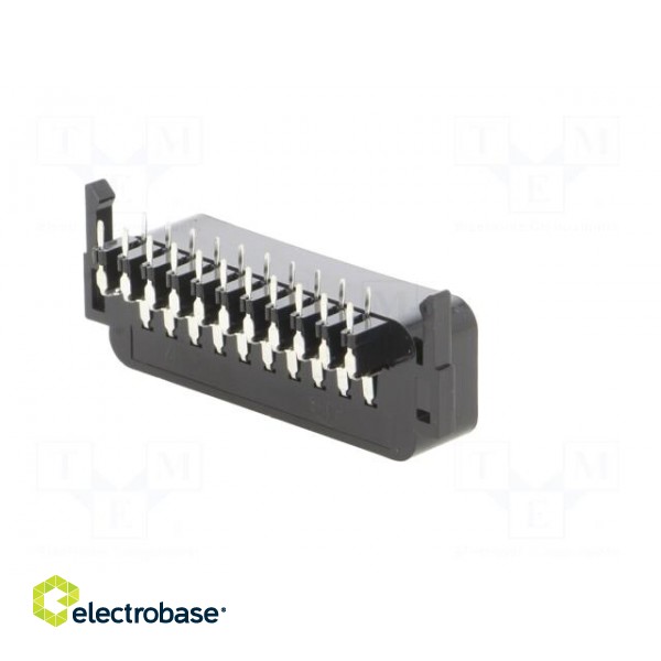 Connector: SCART | socket | female | for panel mounting | angled 90° image 6