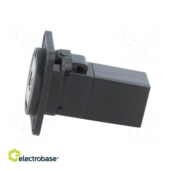 Coupler | Mini DisplayPort socket,both sides | FT | 19x24mm image 3