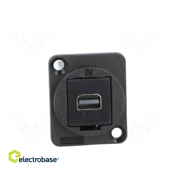 Coupler | Mini DisplayPort socket,both sides | FT | 19x24mm image 9