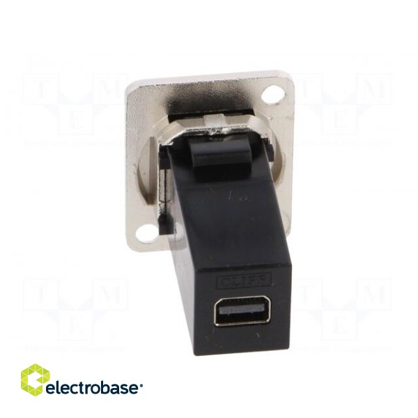 Coupler | both sides,Mini DisplayPort socket | FT | 19x24mm фото 5