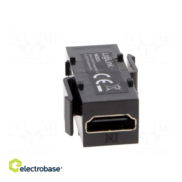 Coupler | socket | female x2 | HDMI socket x2 | repeater | gold-plated image 5