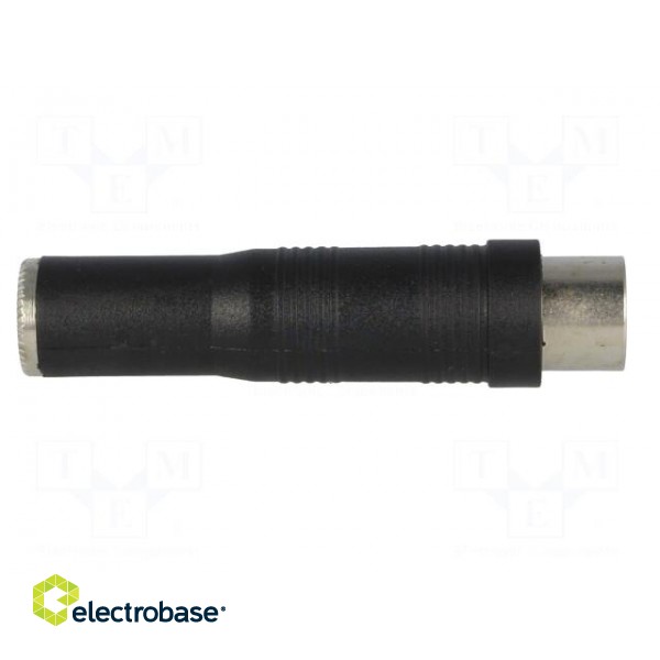 Adapter | DIN 5pin plug,Jack 6,3mm socket | 180°,stereo | PIN: 5 image 7
