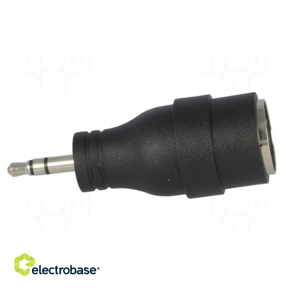 Adapter | DIN 5pin socket,Jack 3.5mm plug | stereo,180° | PIN: 5 paveikslėlis 7