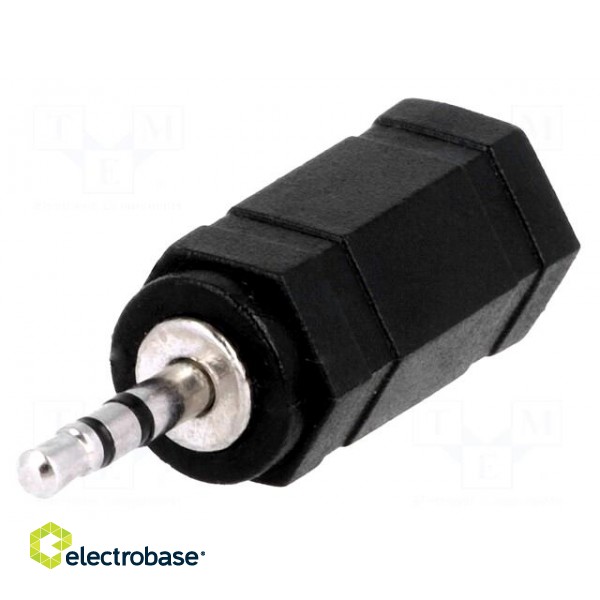 Adapter | Jack 2.5mm plug,Jack 3.5mm socket | stereo image 1