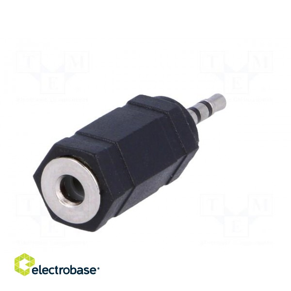 Adapter | Jack 2.5mm plug,Jack 3.5mm socket | stereo paveikslėlis 6