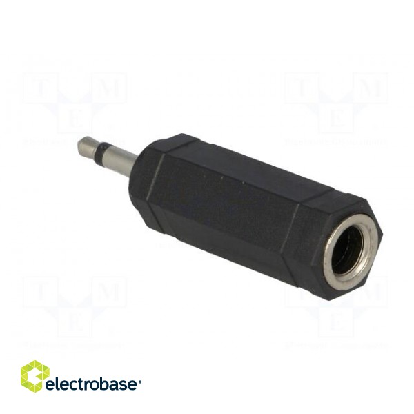 Adapter | Jack 3.5mm plug,Jack 6.35mm socket | mono paveikslėlis 4
