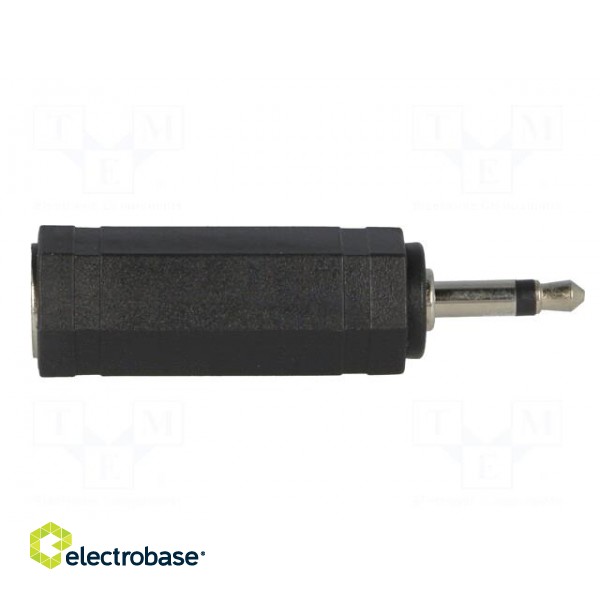 Adapter | Jack 3.5mm plug,Jack 6.35mm socket | mono paveikslėlis 7