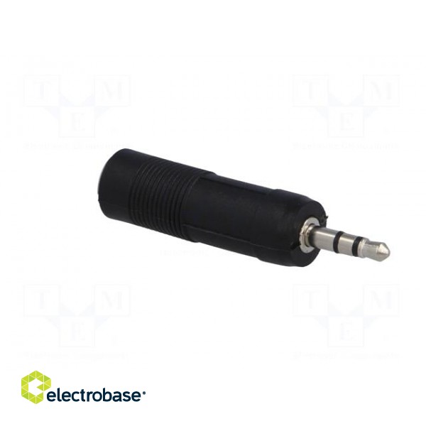 Adapter | Jack 3.5mm plug,Jack 6.35mm socket | stereo image 4
