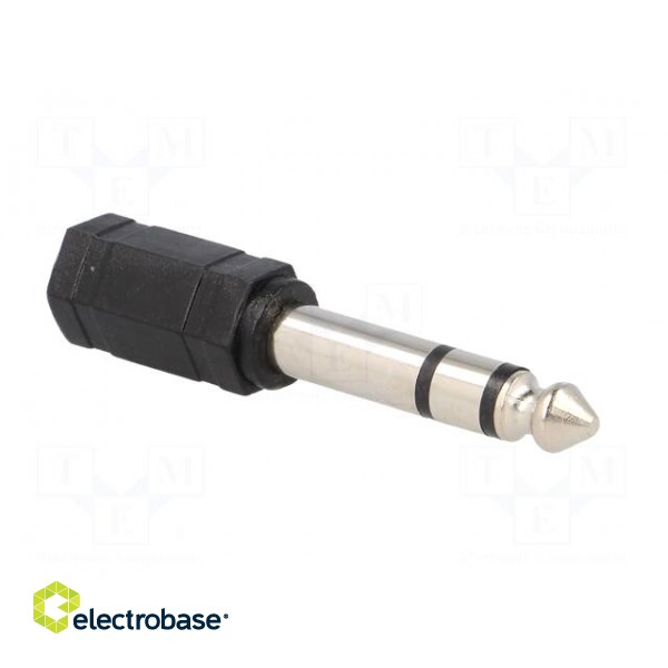 Adapter | Jack 3.5mm socket,Jack 6.35mm plug | stereo image 8