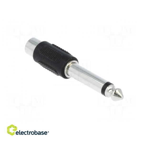 Adapter | Jack 6,3mm plug,RCA socket | mono image 8