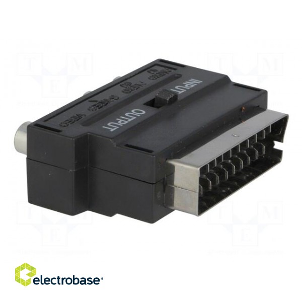 Adapter | RCA socket x3,SCART plug,SVHS socket 4pin paveikslėlis 4