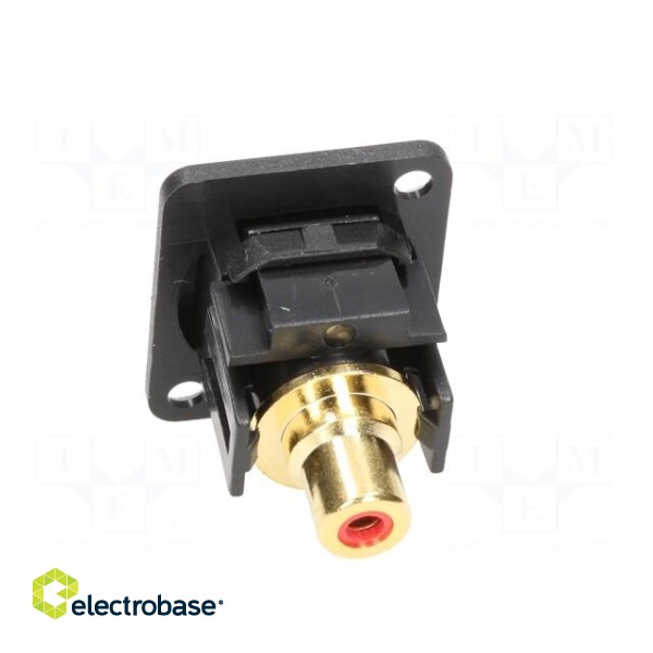 Coupler | RCA socket,both sides | Case: XLR standard | 19x24mm фото 5
