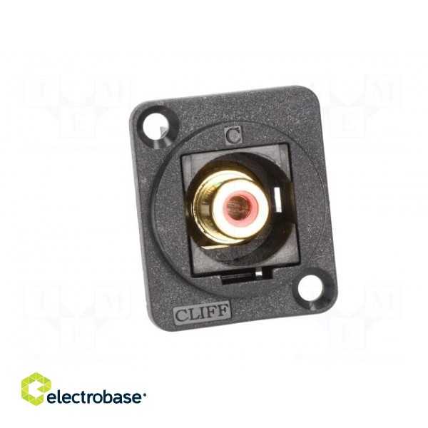 Coupler | RCA socket,both sides | Case: XLR standard | 19x24mm фото 9