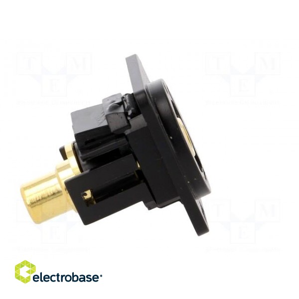 Coupler | RCA socket,both sides | Case: XLR standard | 19x24mm image 7