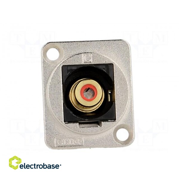 Coupler | RCA socket,both sides | Case: XLR standard | 19x24mm фото 9