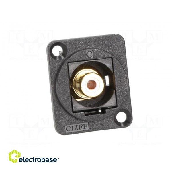 Coupler | RCA socket,both sides | Case: XLR standard | 19x24mm image 9