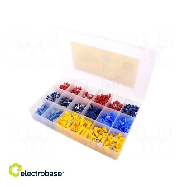 Kit: connectors | insulated | 1000pcs.