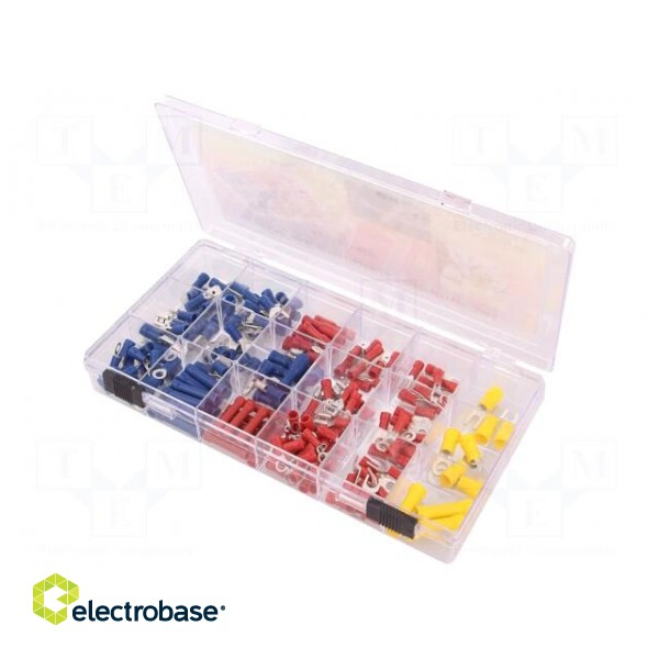 Kit: connectors | insulated | 200pcs.