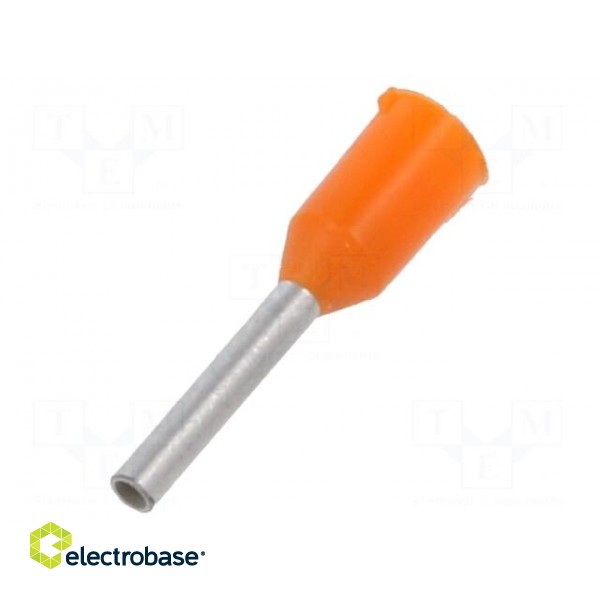 Tip: bootlace ferrule | insulated | copper | 0.5mm2 | 8mm | tinned | tape
