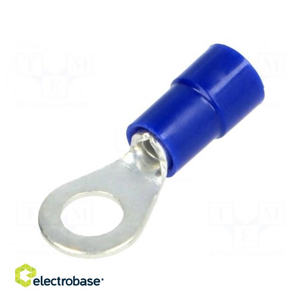 Ring terminal | M5 | Ø: 5.2mm | 1.5÷2.5mm2 | crimped | for cable | tinned