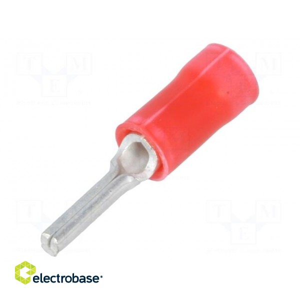 Tip: wire pin | Ø: 1.8mm | 0.3÷1.42mm2 | crimped | for cable | insulated