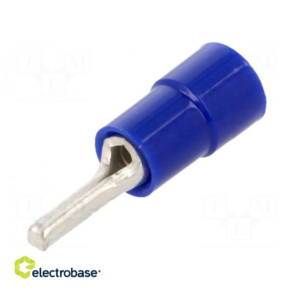 Wire pin terminal | Ø: 1.8mm | 1.5÷2.5mm2 | crimped | for cable | blue image 1