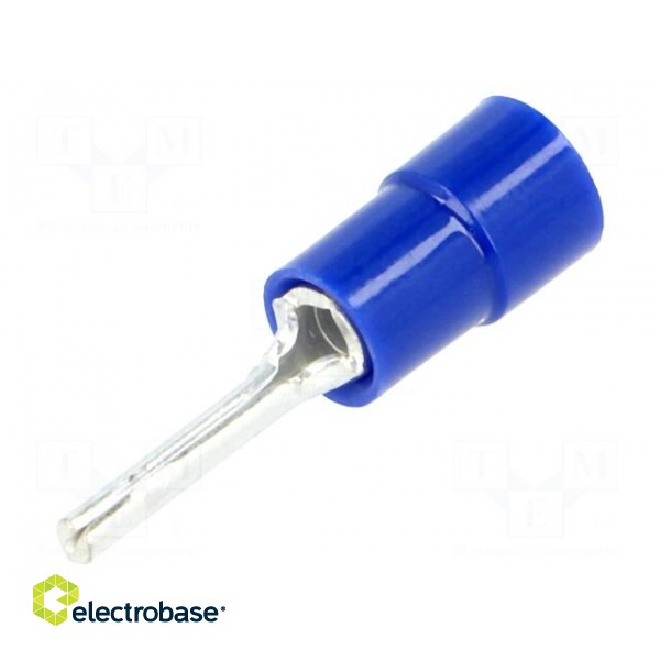 Tip: wire pin | Ø: 1.8mm | 1.5÷2.5mm2 | crimped | for cable | insulated