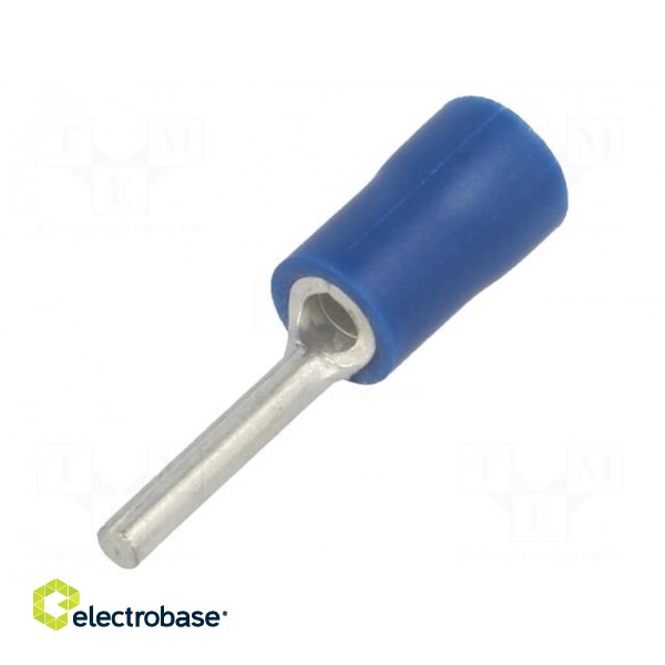 Tip: wire pin | Ø: 1.9mm | 1.5÷2.5mm2 | crimped | for cable | insulated