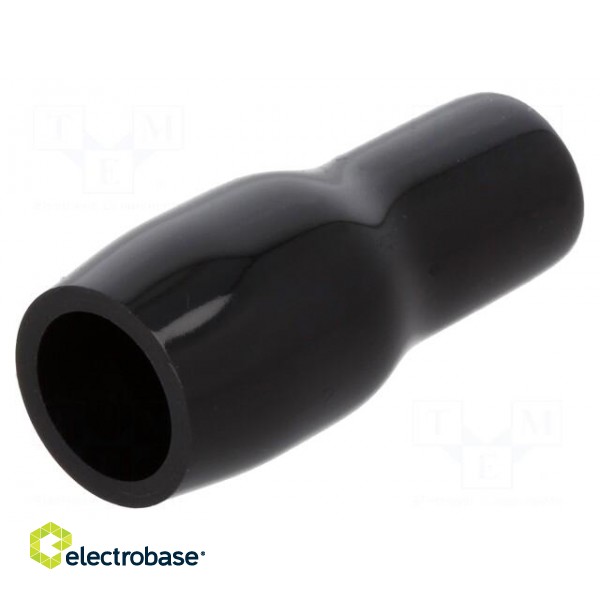 Protection | 16mm2 | for ring tube terminals | 28mm | Colour: black