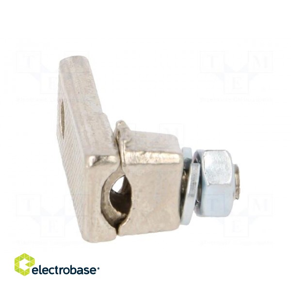 Tip: ring | M6 | 25mm2 | crimped | for cable | non-insulated | brass фото 7
