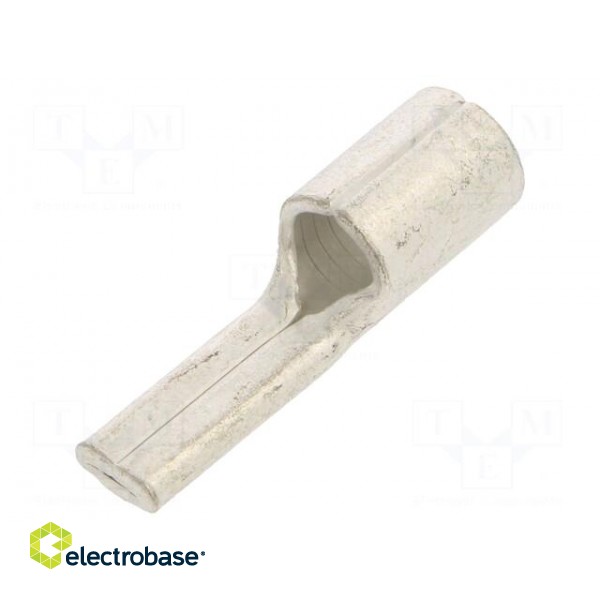 Tip: wire pin | 6.8mm | 25mm2 | crimped | for cable | straight | tinned
