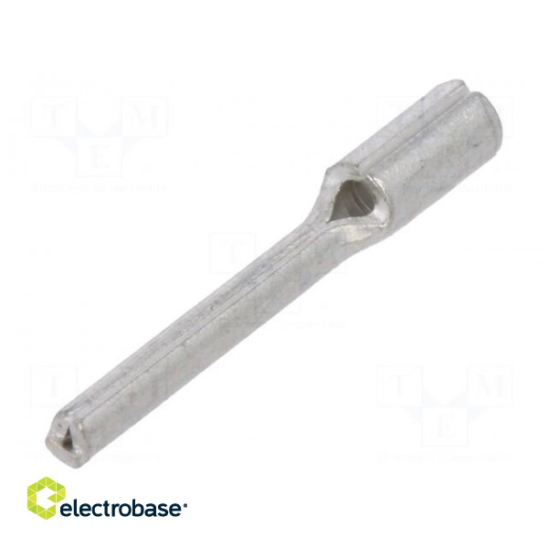 Wire pin terminal | Ø: 1.4mm | 0.5mm2 | crimped | for cable | tinned