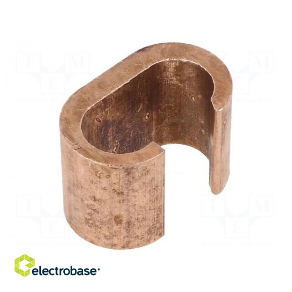 Connector: C shape crimp | copper | 150mm2 | Application: earthing