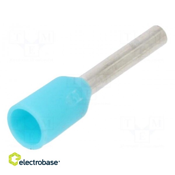 Tip: bootlace ferrule | insulated | 0.34mm2 | 6mm | tinned | crimped