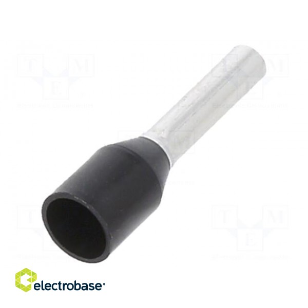 Tip: bootlace ferrule | insulated | 1.5mm2 | 8mm | tinned | crimped