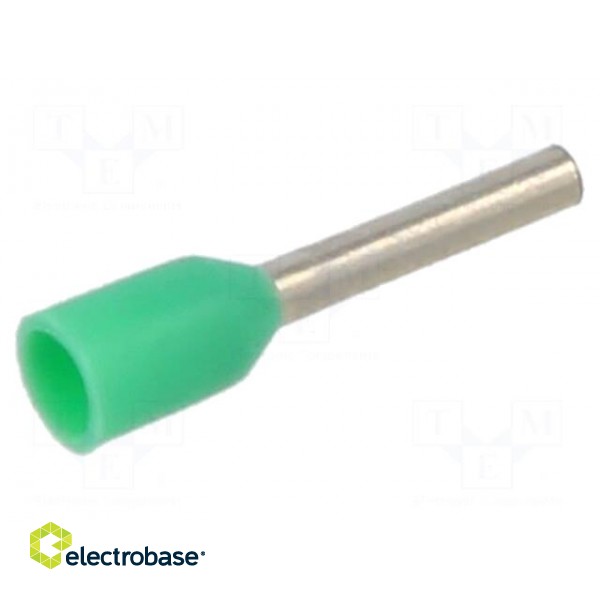 Tip: bootlace ferrule | insulated | copper | 0.34mm2 | 6mm | tinned