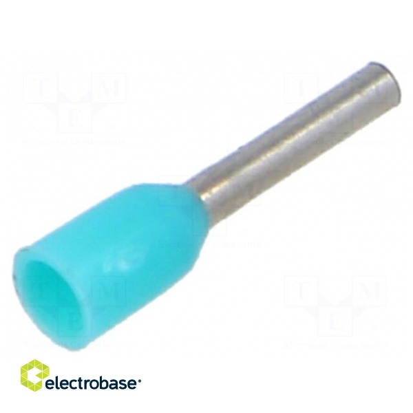 Tip: bootlace ferrule | insulated | copper | 0.34mm2 | 6mm | tinned