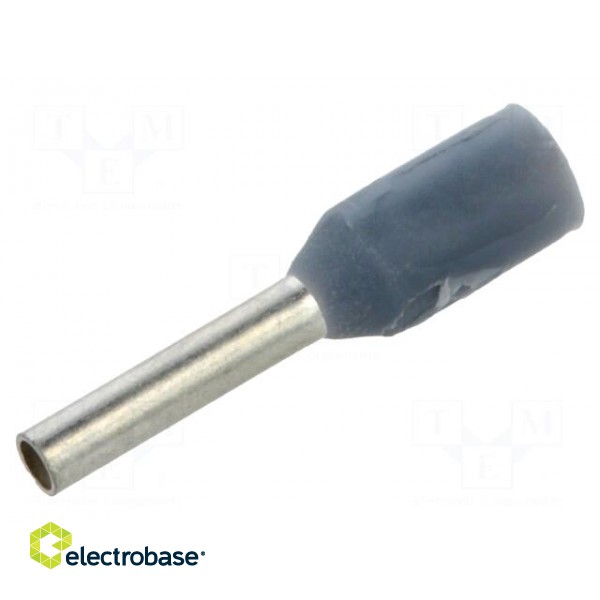 Tip: bootlace ferrule | insulated | copper | 0.75mm2 | 8mm | tinned image 2